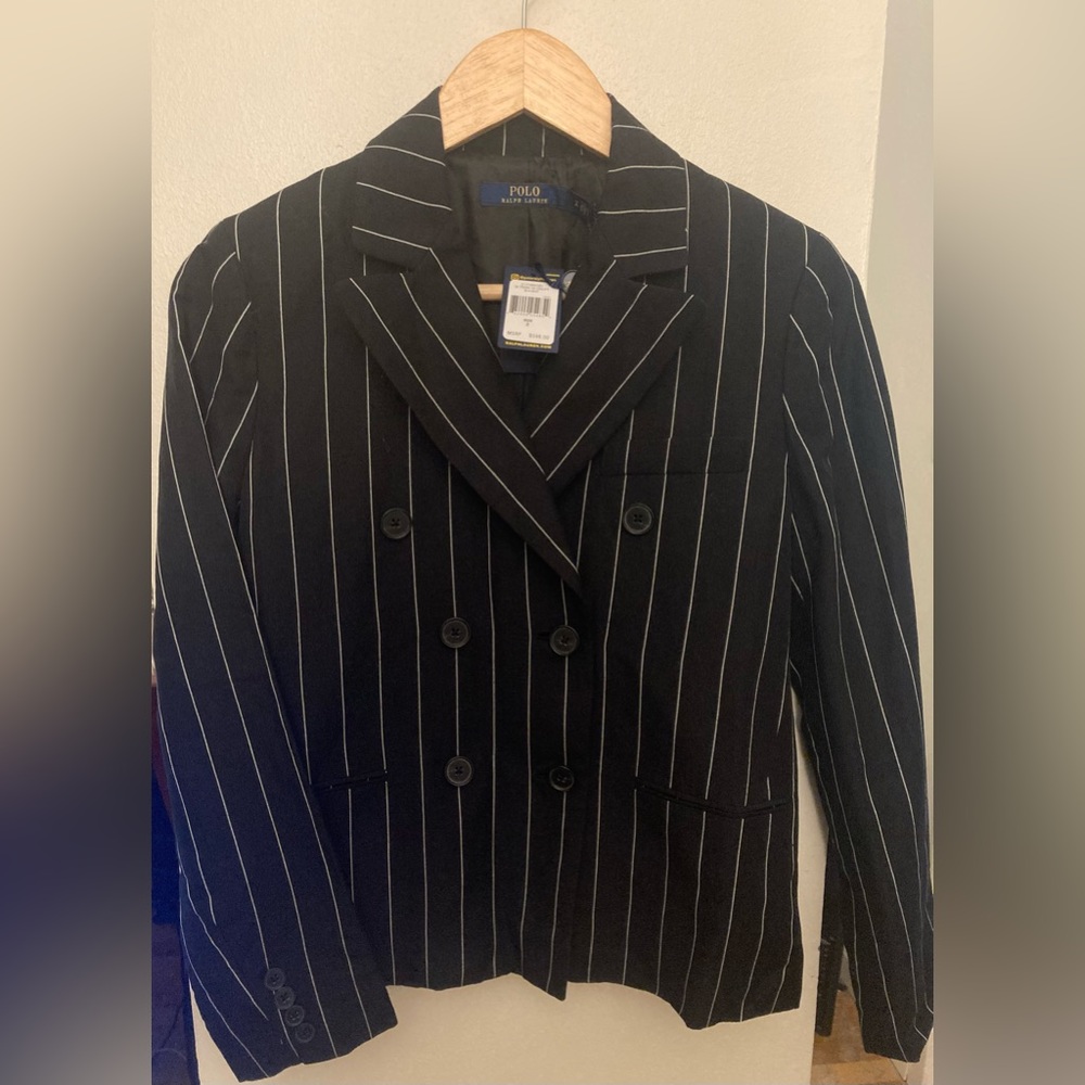 Polo Ralph Lauren pinstripe blazer NWT